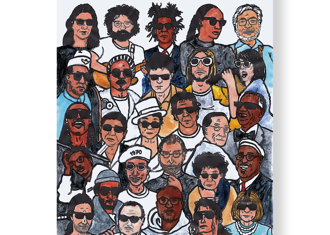 野村訓市セレクトの108人を NAIJEL GRAPH が描いた ポートレイト作品集