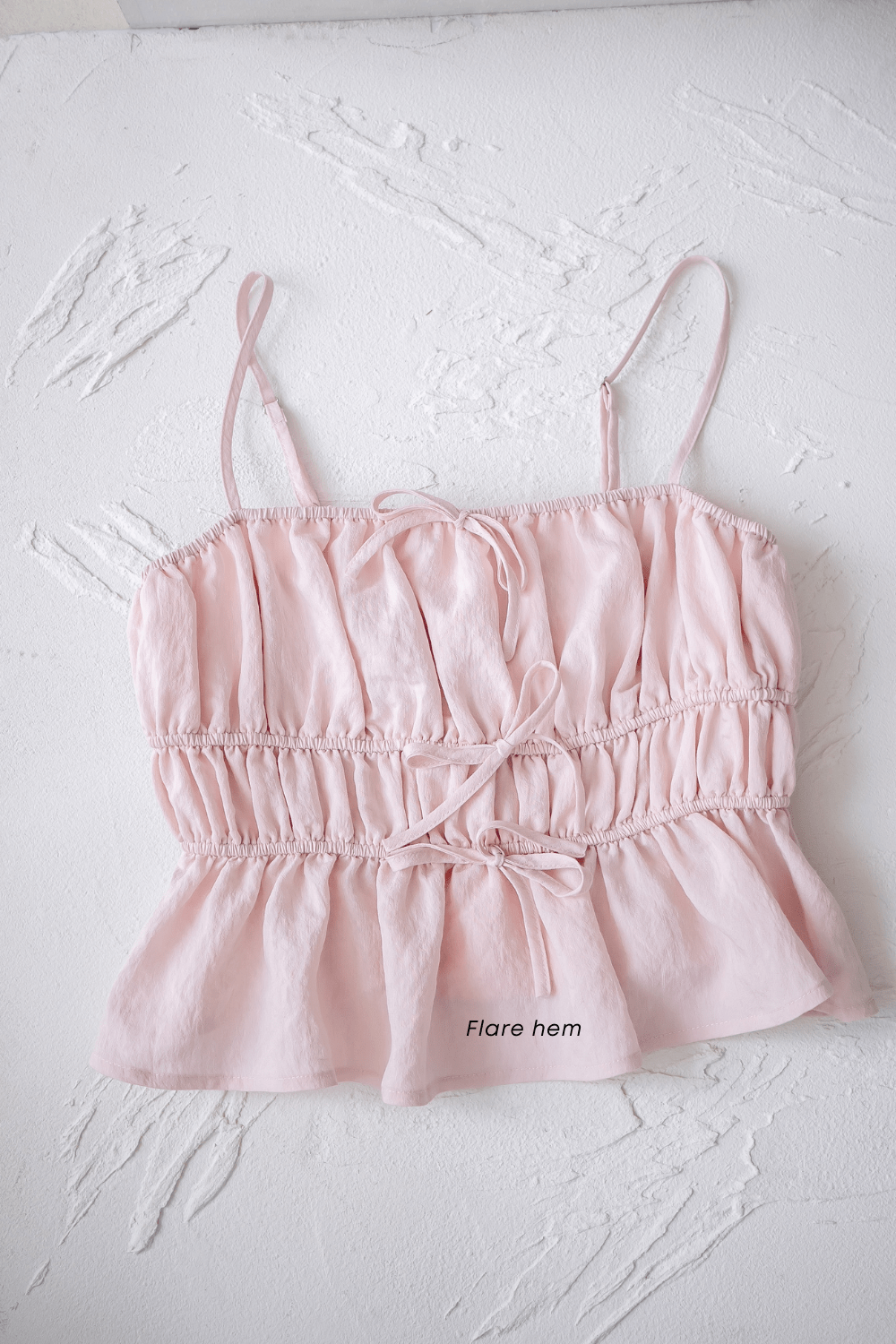 RESTOCKED** MIMI RIBBON RUCHED TOP IN WHITE | NEONMELLO