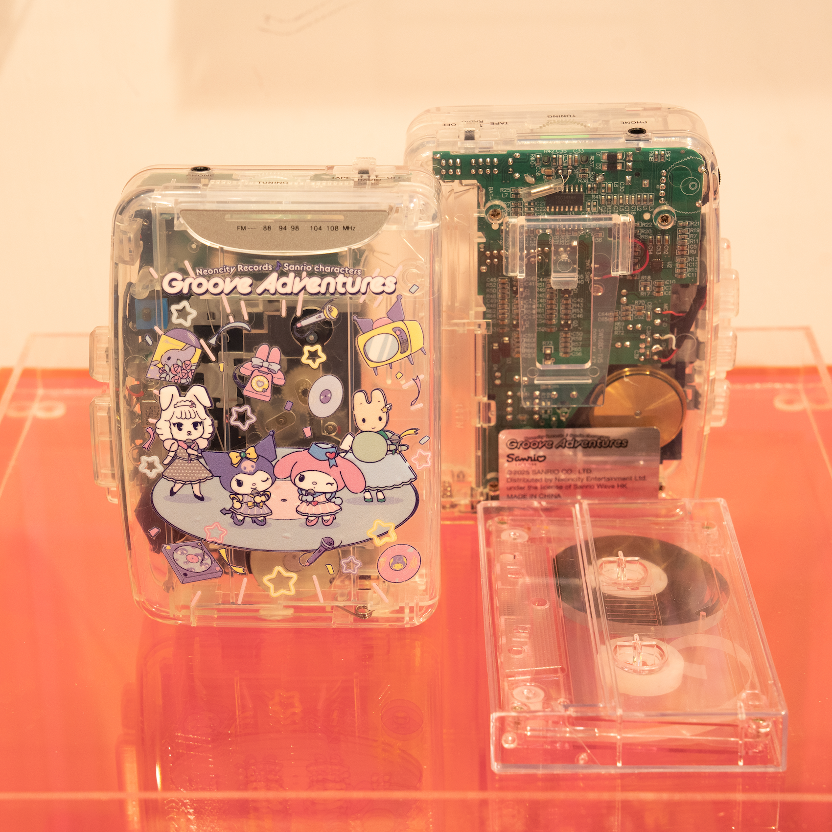 NCR x Sanrio Exclusive: 80s Idols Cassette Player – Neoncity Records