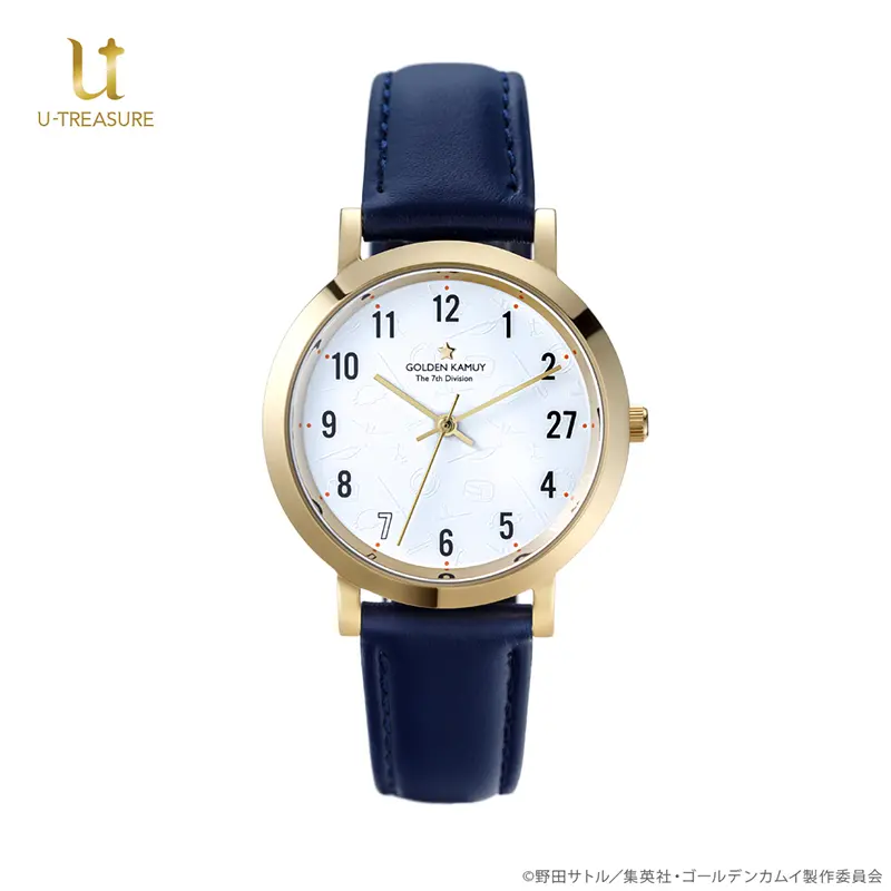 TVアニメ『ゴールデンカムイ』】第七師団 イメージ腕時計。3時位置は第