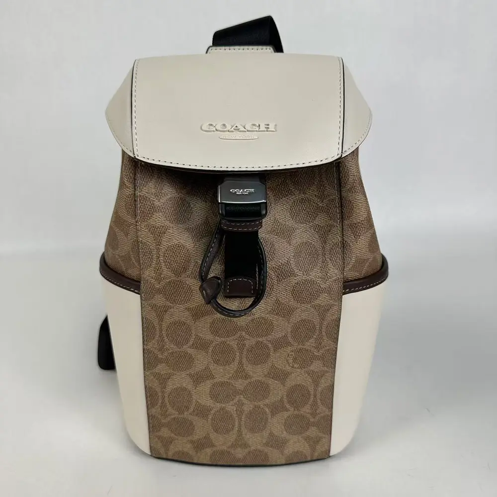 COACH CR389 Hudson Backpack Leather Black – nhvibe