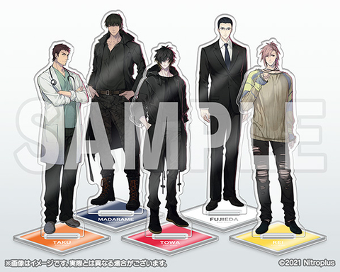 ニトロプラス キラル アクリルコレクション(スロウ・ダメージVer.／全5