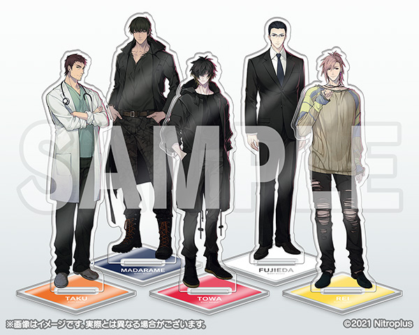 ニトロプラス キラル アクリルコレクション(スロウ・ダメージVer.／全5