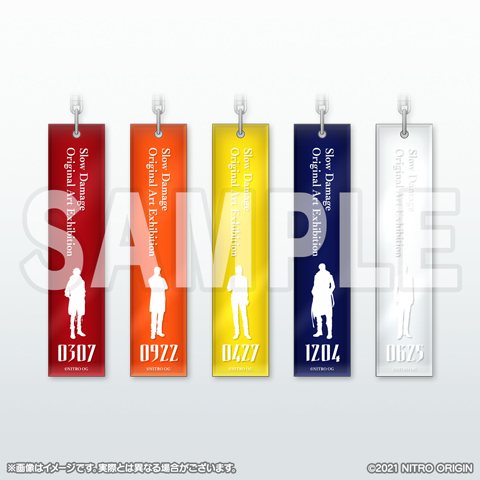 スロウ・ダメージ生原画展 アクリルキーホルダー(全5種)｜ニトロキラル