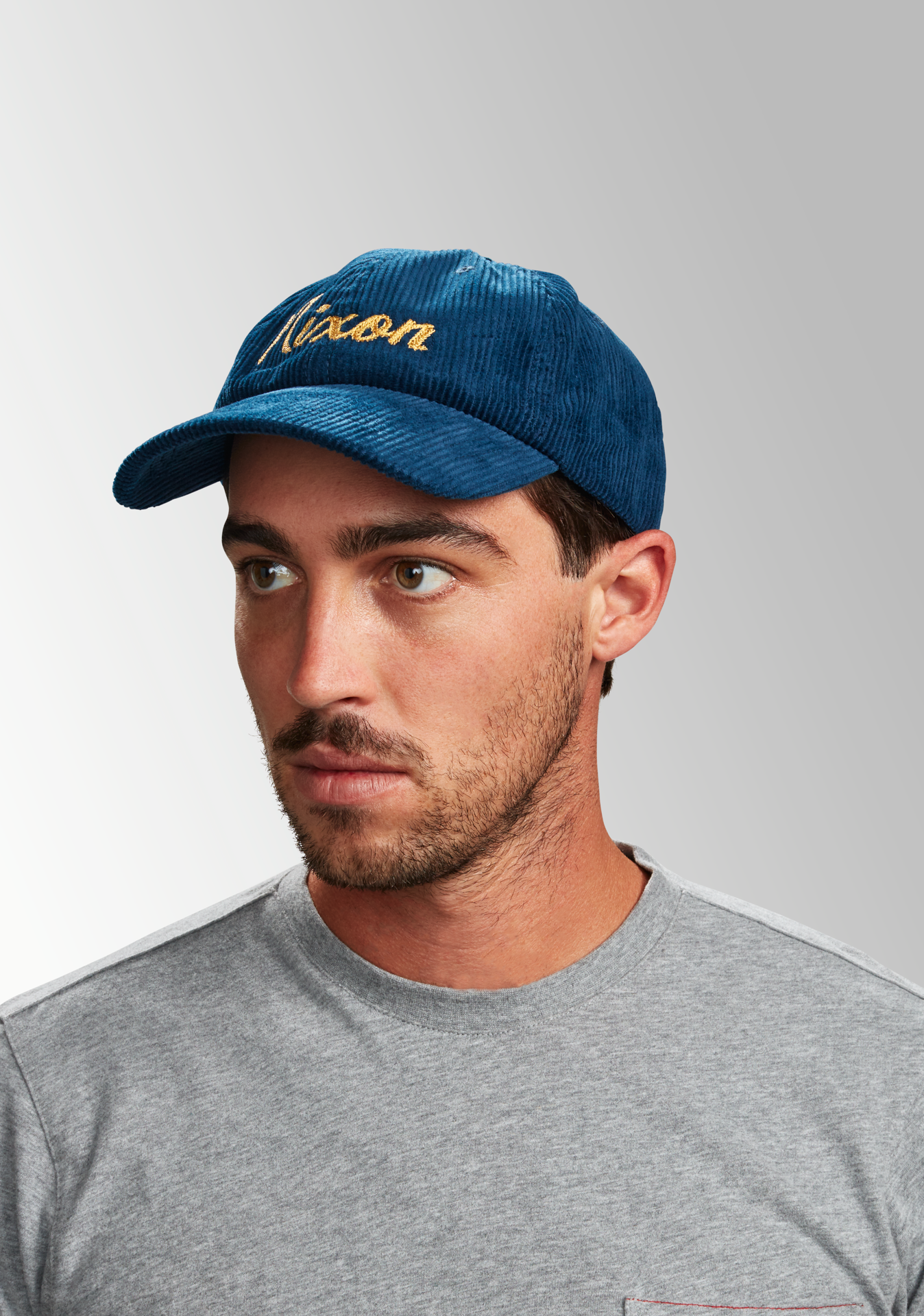 Capitol Strapback Hat | Navy / Gold – Nixon US