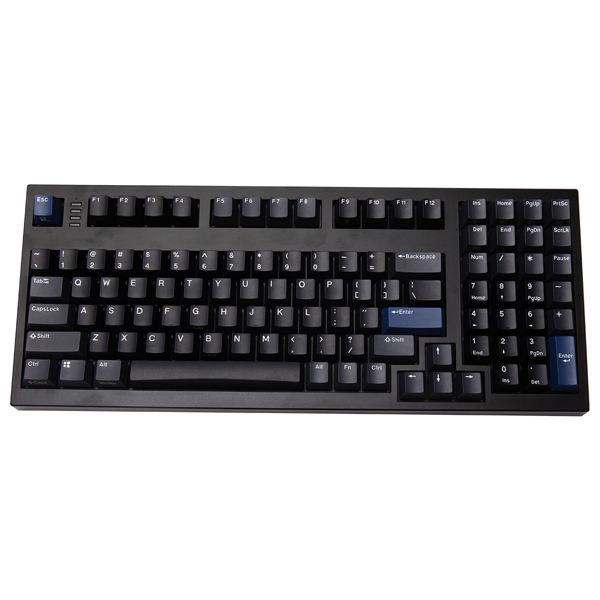 NiZ C103 静電容量無接点キーボード ワイヤレスキーボード 黒い