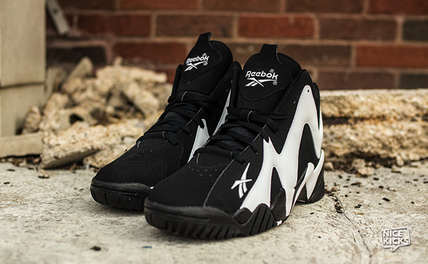 Reebok Kamikaze II Black/White | Nice Kicks