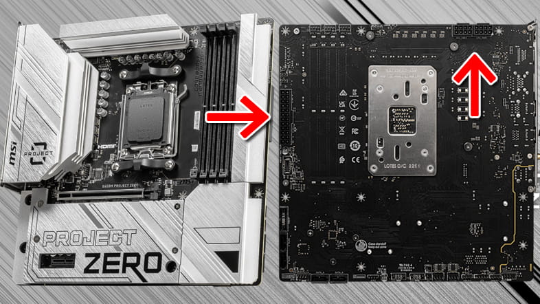 MSI、背面コネクタマザー『B650M PROJECT ZERO』を正式発表！最高に