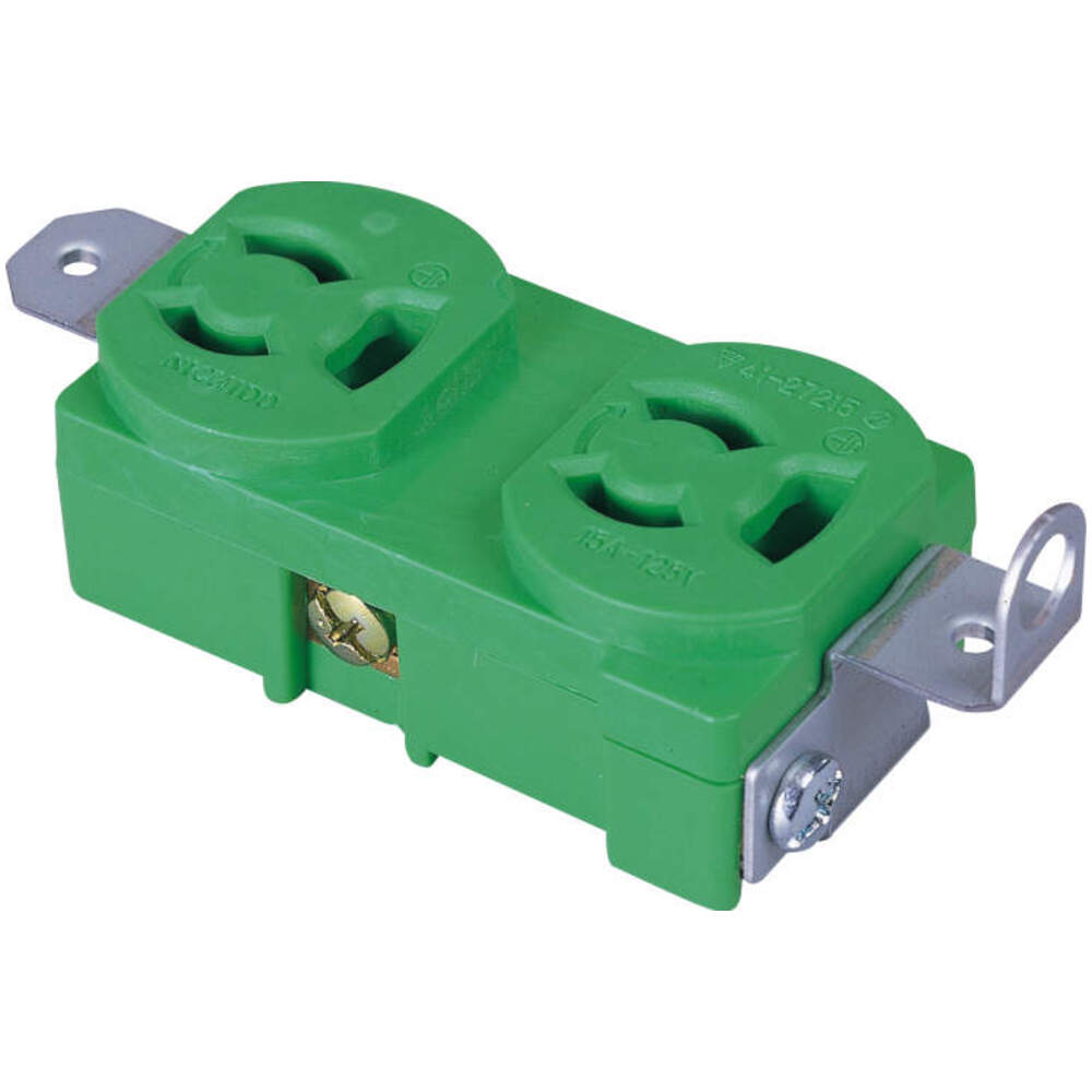 日動工業株式会社｜金具付抜止コン セント茶