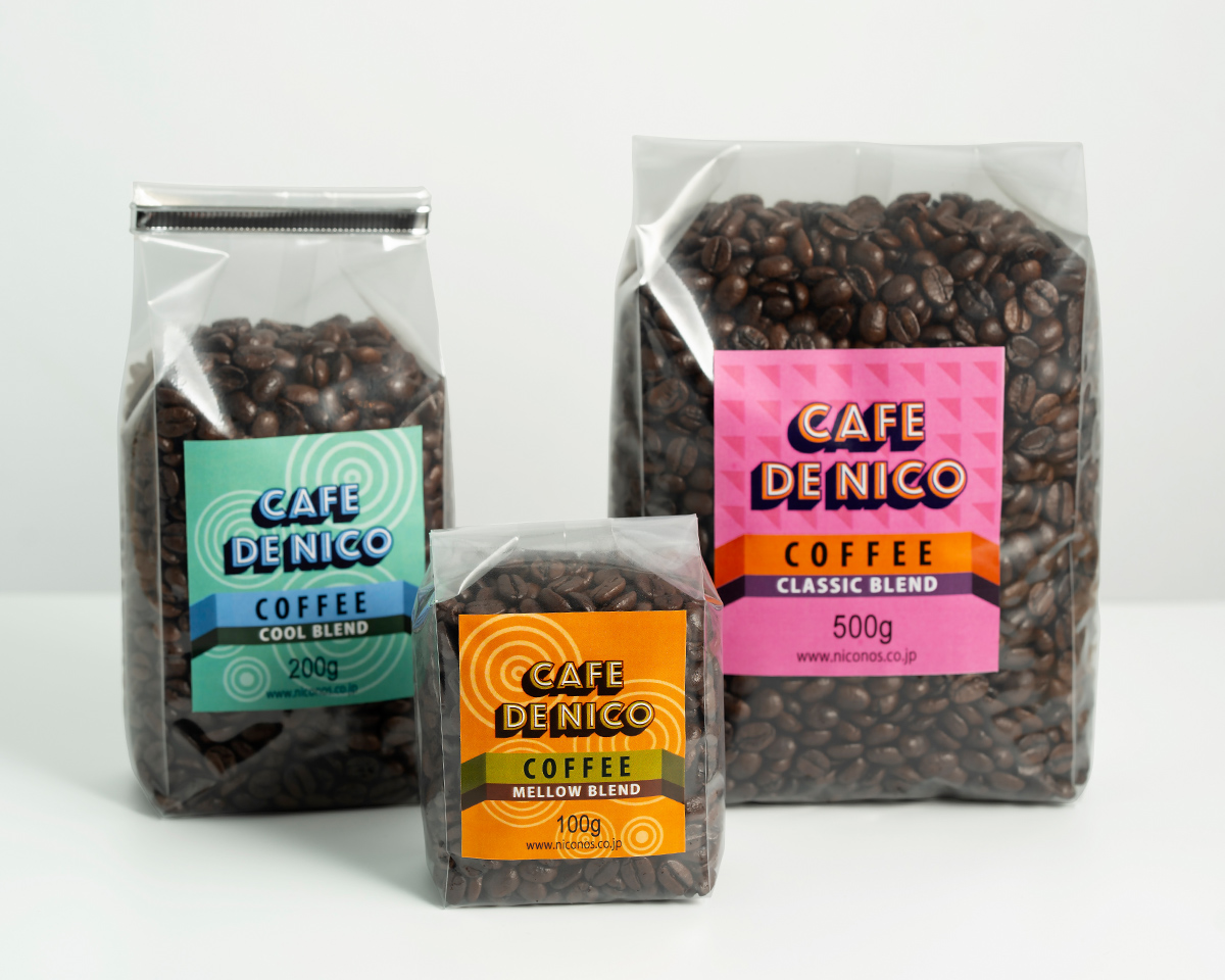 真空透明バイオマスGZ袋 500g｜ニコノスオンラインストア-コーヒー袋と