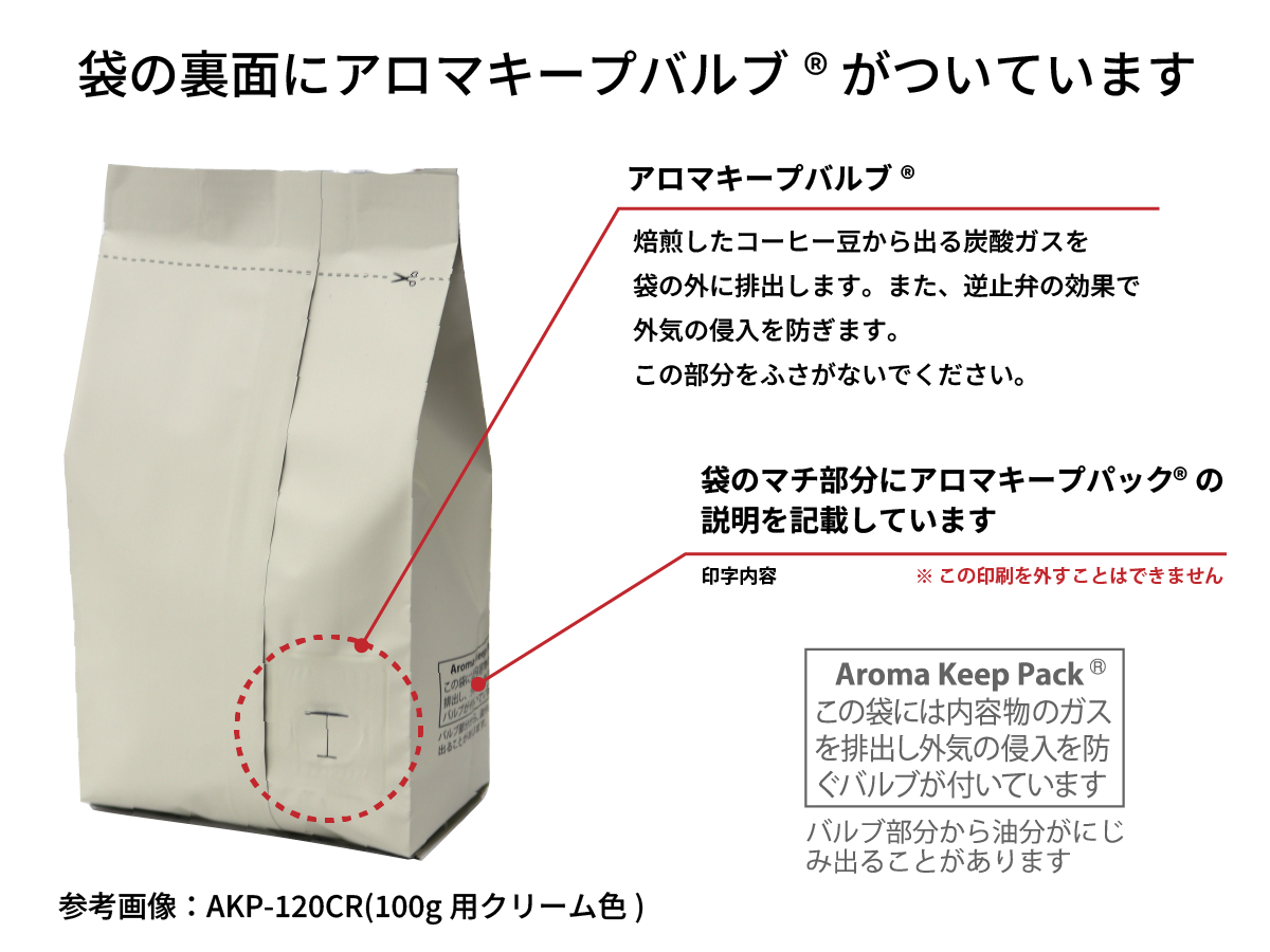 アロマキープパック200～300g ガゼット袋 透明｜ニコノスオンライン