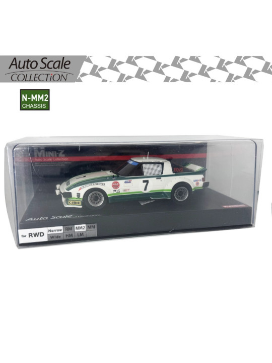 KYOSHO AUTOSCALE MINI-Z MAZDA SAVANNA RX-7 DAYTONA'79 NO7 (N-MM2