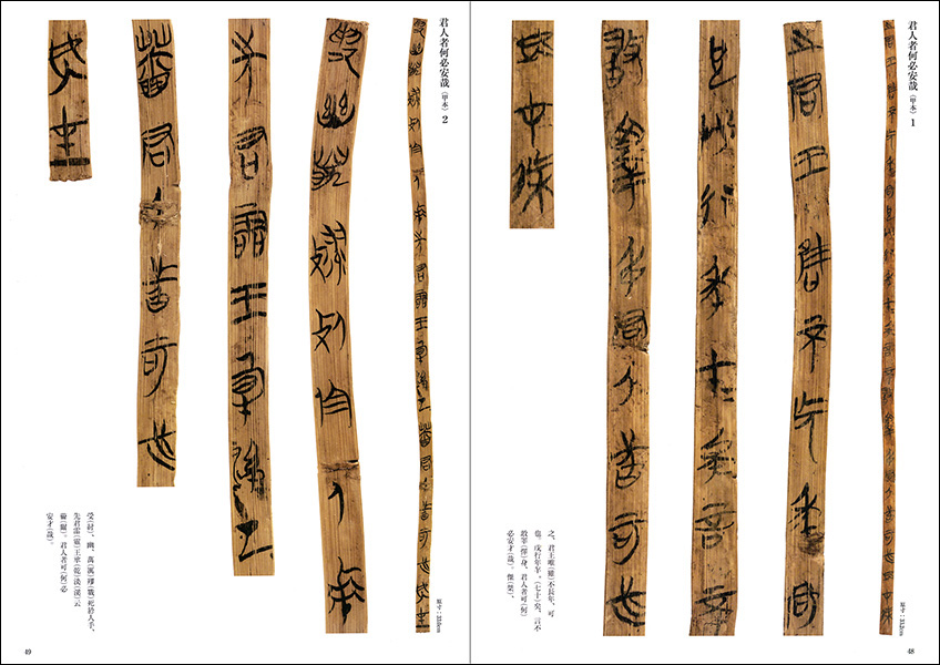 簡牘名蹟選 9：上海博物館篇 戦国 - 株式会社二玄社