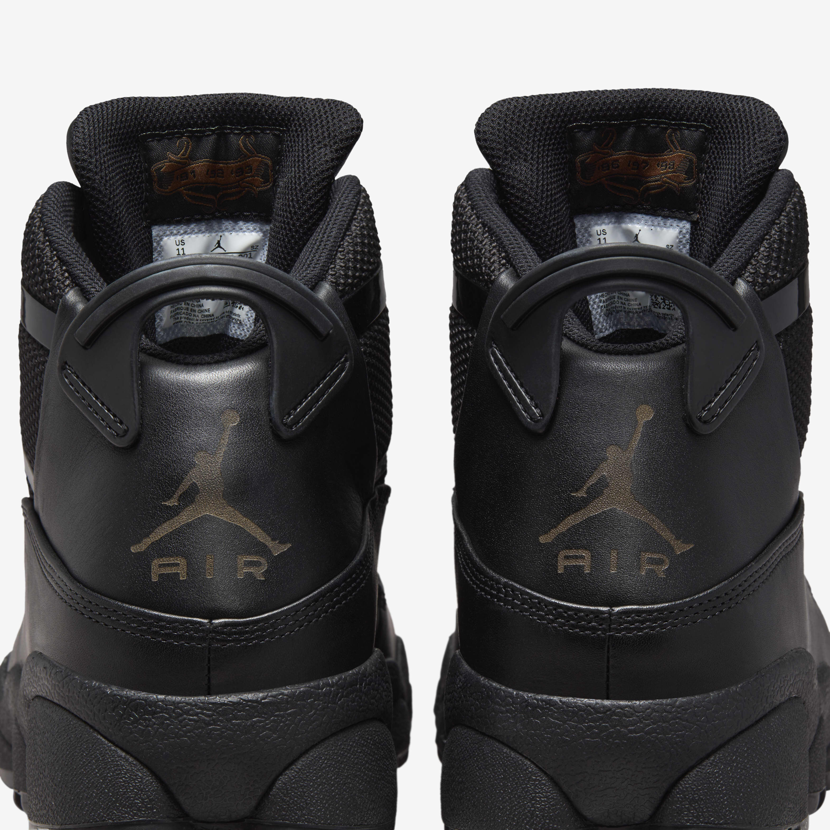 Buy Jordan Winterized 6 Rings Men's Shoes - Black/Rustic @ Nike Qatar