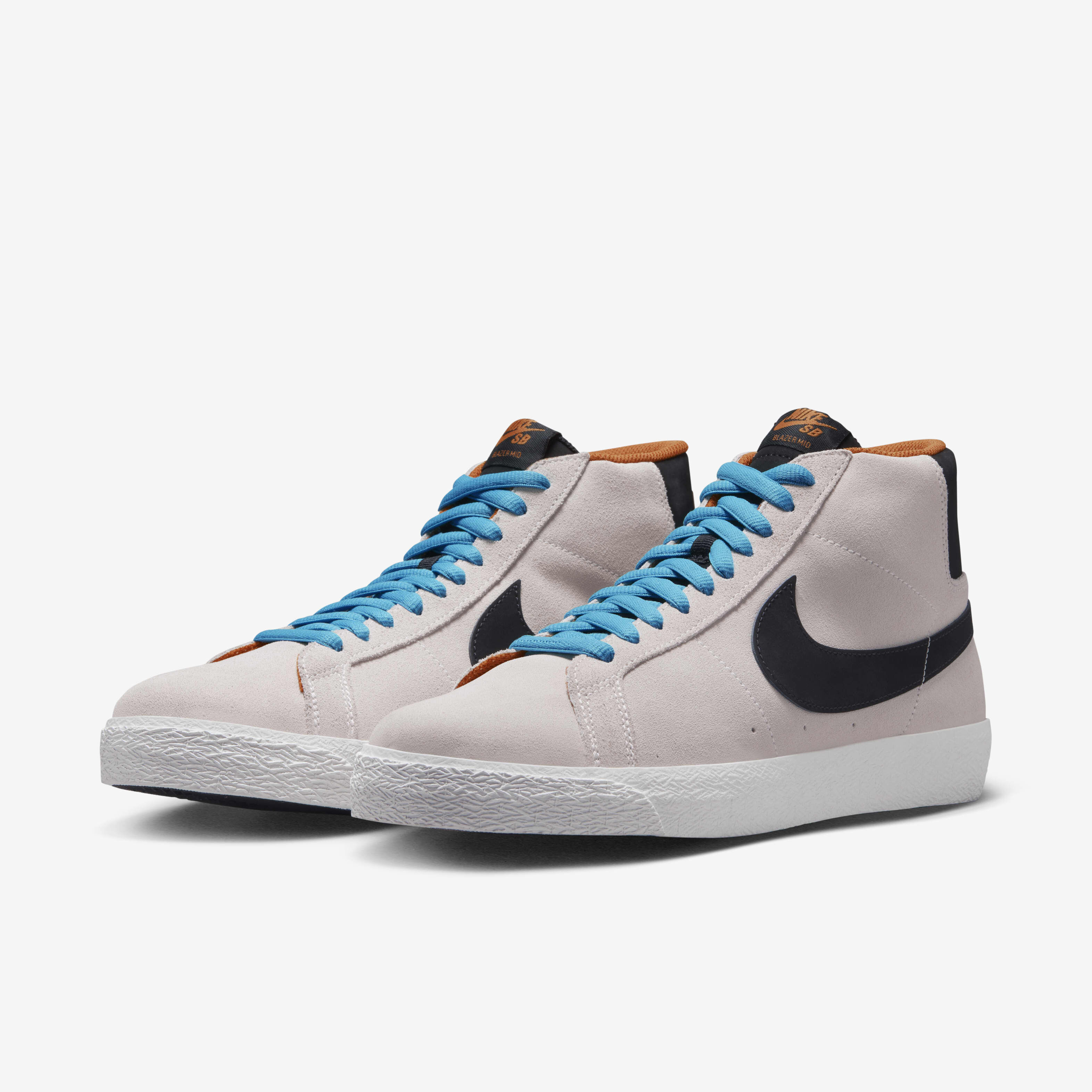 Buy Nike SB Zoom Blazer Mid Electric Skate Shoes - Phantom/Monarch