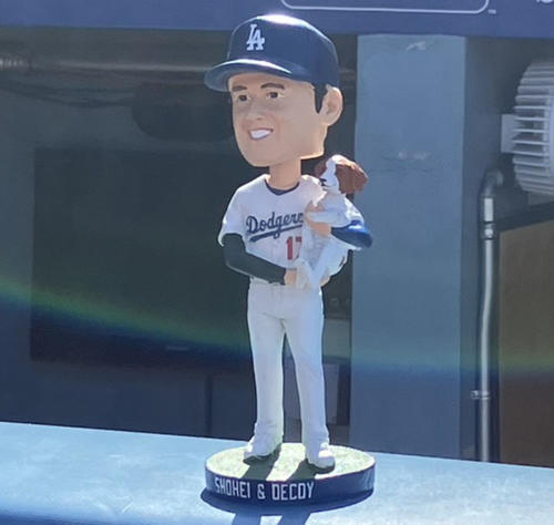 デイブ・ロバーツ監督 ボブルヘッド人形 ドジャース 未開封 デイブ