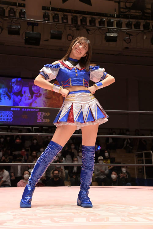 SKE荒井優希がプロレス本格デビュー1周年を勝利で飾る「これから