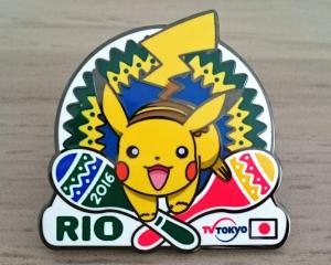 ポケモン強し！リオでピンバッジ大人気、争奪戦も - Rio EYE's