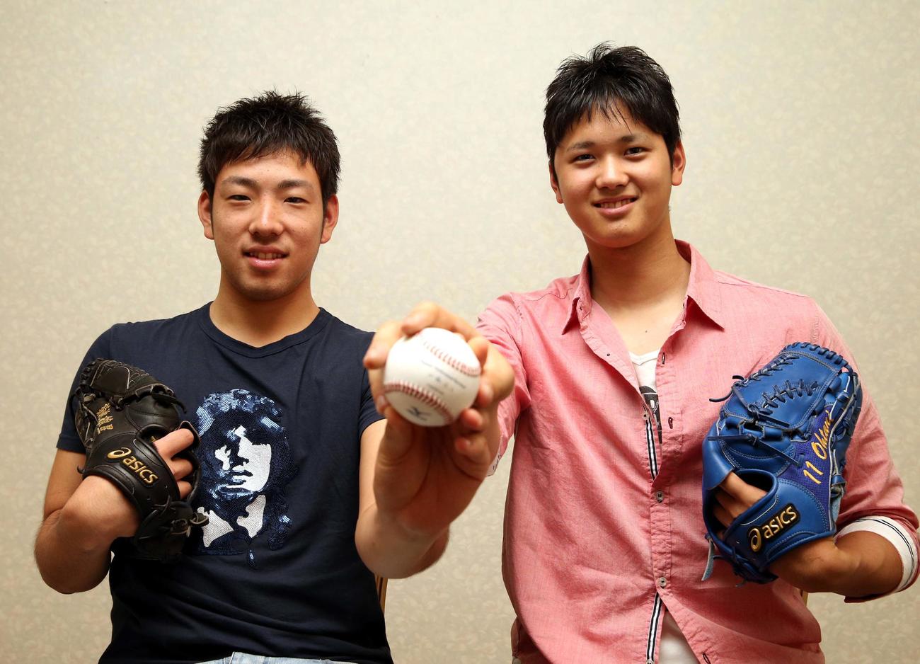 菊池雄星と大谷翔平の爆笑対談「打撃も走塁もいい、球も速くて顔も