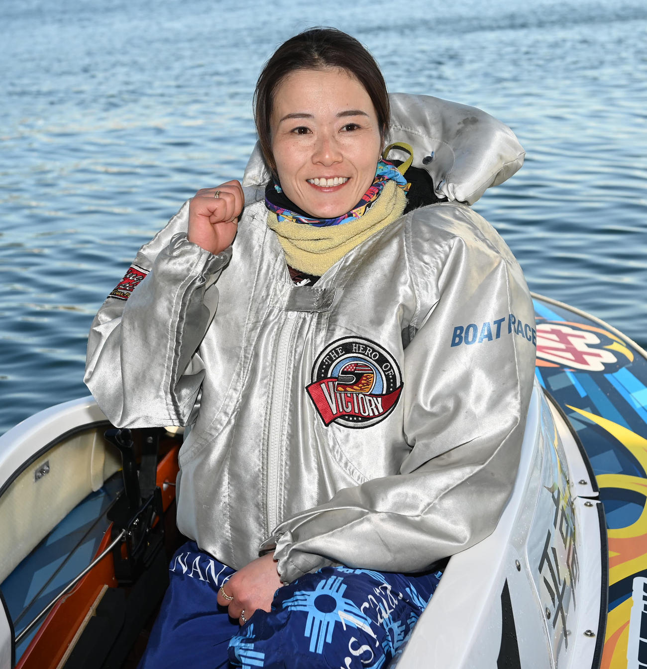 第1回スピードクイーンメモリアル 平高奈菜選手直筆サイン入りプロペラ 第1