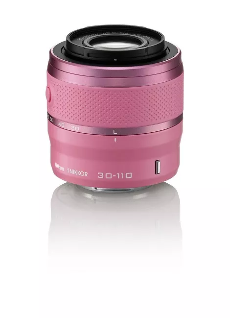 NIKON 1 NIKKOR VR 30-110/3.8-5.6 pink | NIKON 1 kompakte Kamera