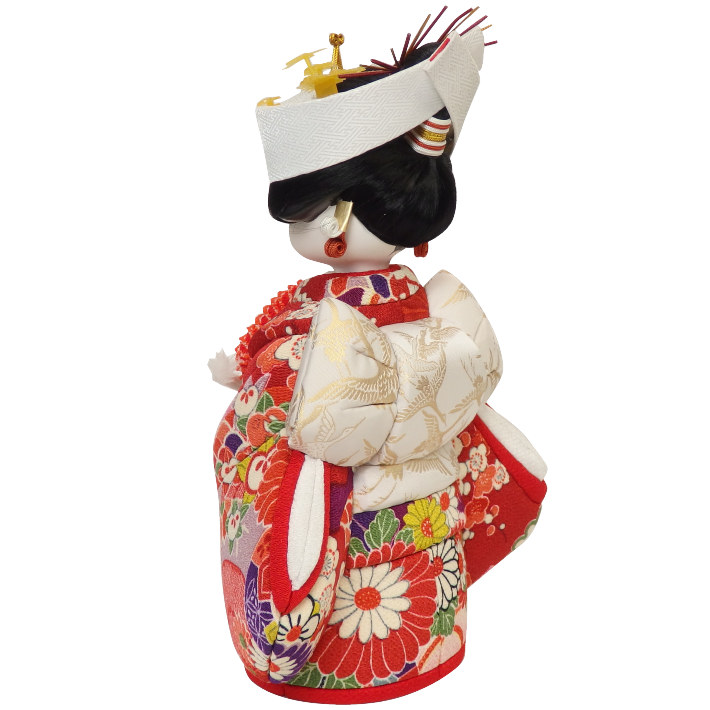 木目込人形 尾山人形 花嫁さん大【人形堂】