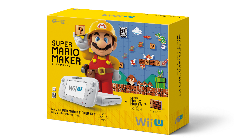スーパーマリオメーカー：商品情報：お得なWii U本体セット | Wii U
