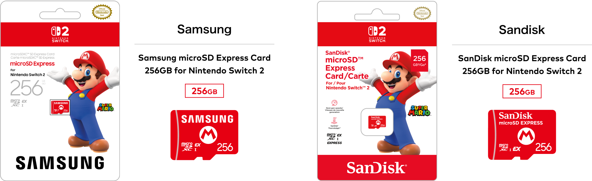 microSD Expressカードについて｜Nintendo Switch 2｜任天堂