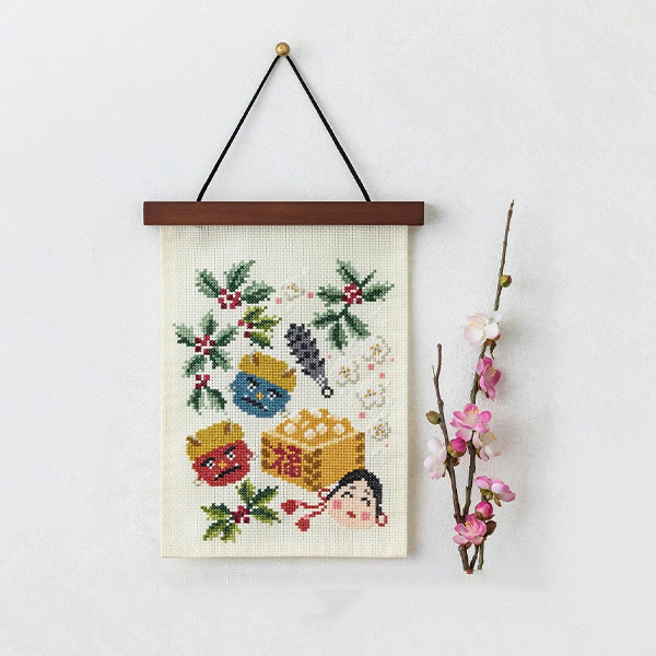 刺繍受注会】CSK522302 クロスステッチ 暮らしが華やぐ季節のたのしみ2