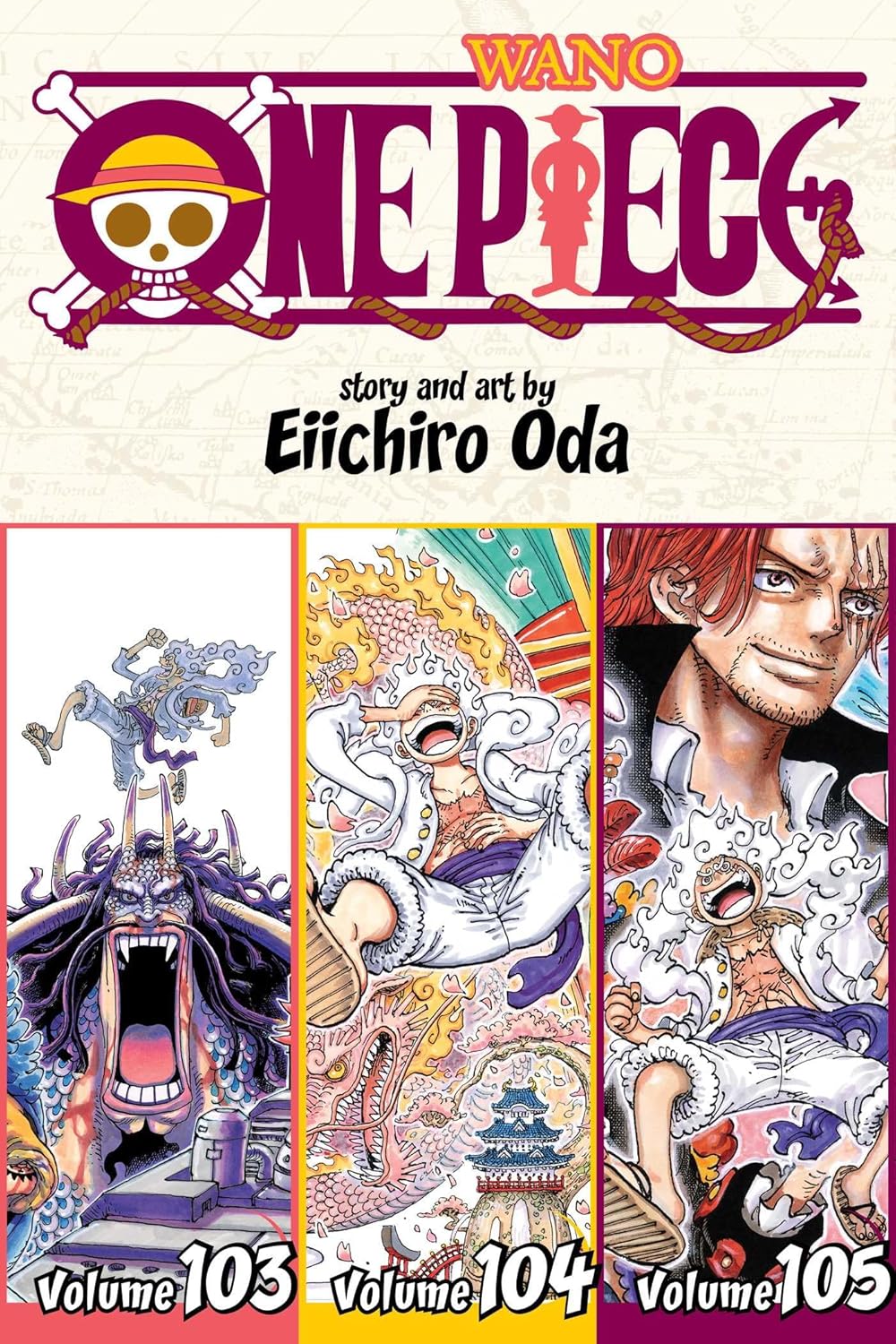 One Piece (3-in1 Edition), Vol. 35 (Vols. 103, 104, & 105