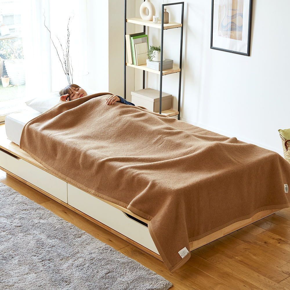 オリジナル キャメル毛布(毛羽部分)/T1927 140×200cm – 西川ストア公式本店