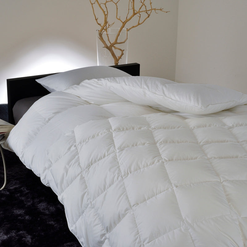 昭和西川 100年羽毛］羽毛合掛けふとん 日本製カナダ産アークティック