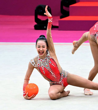 同じクラブのフェアリーに「鳥肌立った」 いつか私も…世界新体操の夢