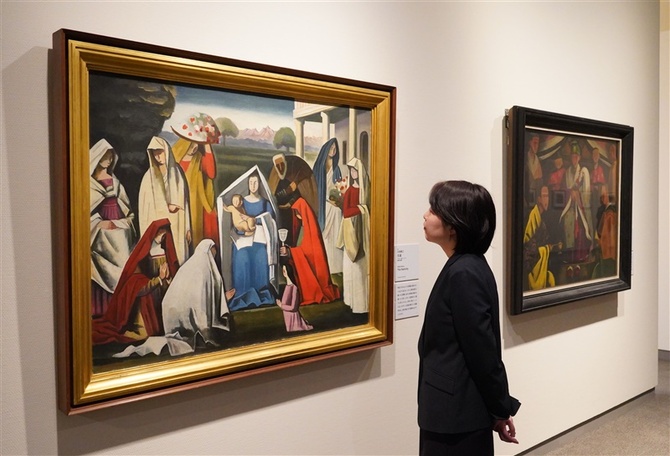 異彩の前衛画家・久留米市出身の古賀春江 水彩、油彩、書簡など画業