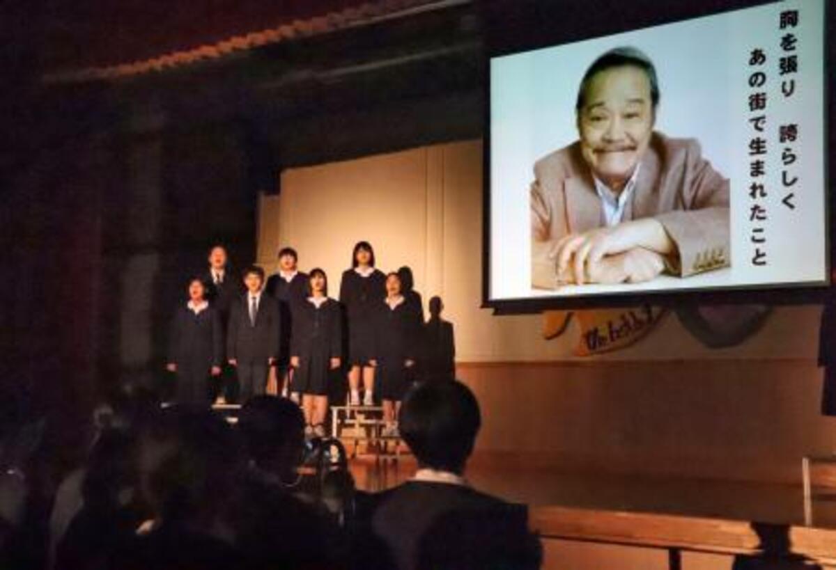 福島の復興を考え続けた」 西田敏行さん命日に母校で追悼｜【西日本