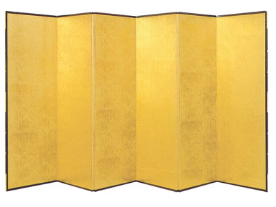 金屏風 半双 7尺のレンタルなら西尾レントオール株式会社のレンタル