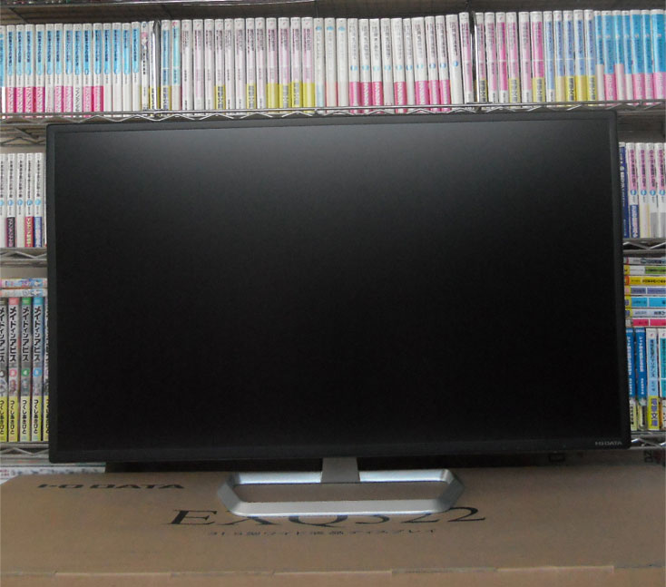 IO DATA製31.5インチ液晶ディスプレイ EX-LDQ322DBを買ったので設置