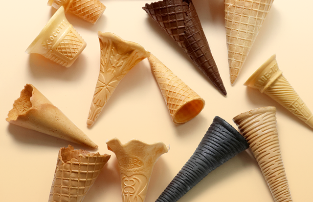 コーンの種類はどれだけある？その違いとは？ | 日世ソフトクリーム