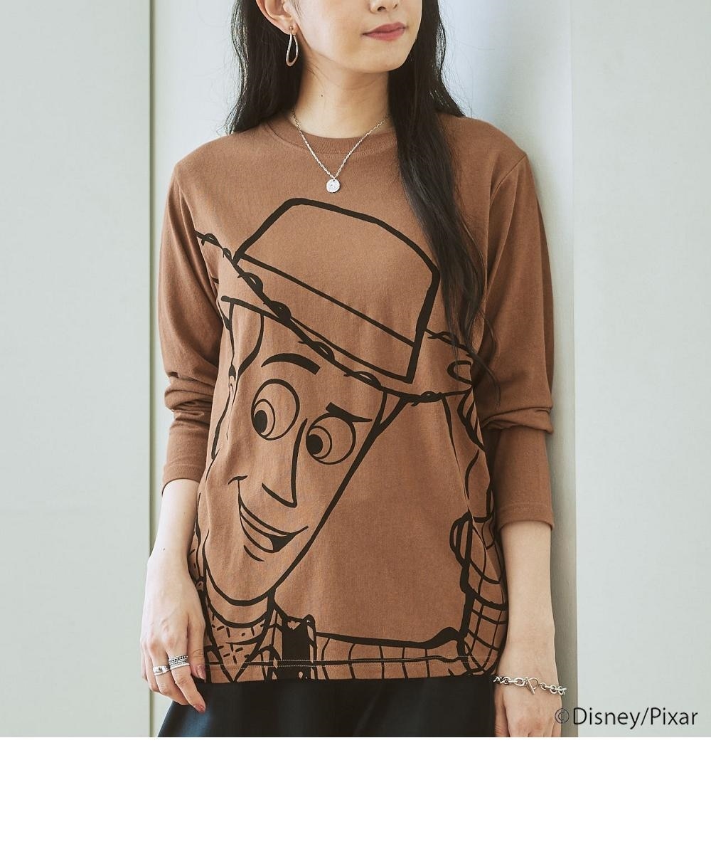 ディズニー】綿100％キャラクタープリント長袖Tシャツ 通販【ニッセン】