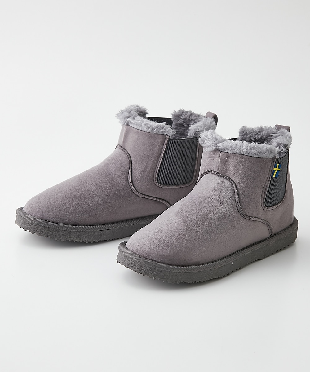 スカンジナビアンフォレスト サイドゴアムートンブーツ 通販【ニッセン】