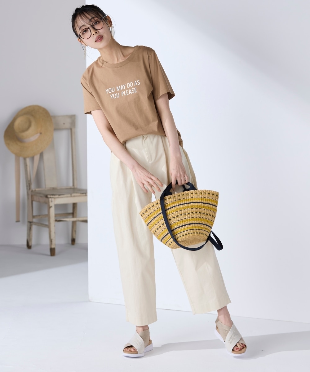 moz 厚底軽量ニットクロスサンダル(ワイズ3E) 通販【ニッセン】