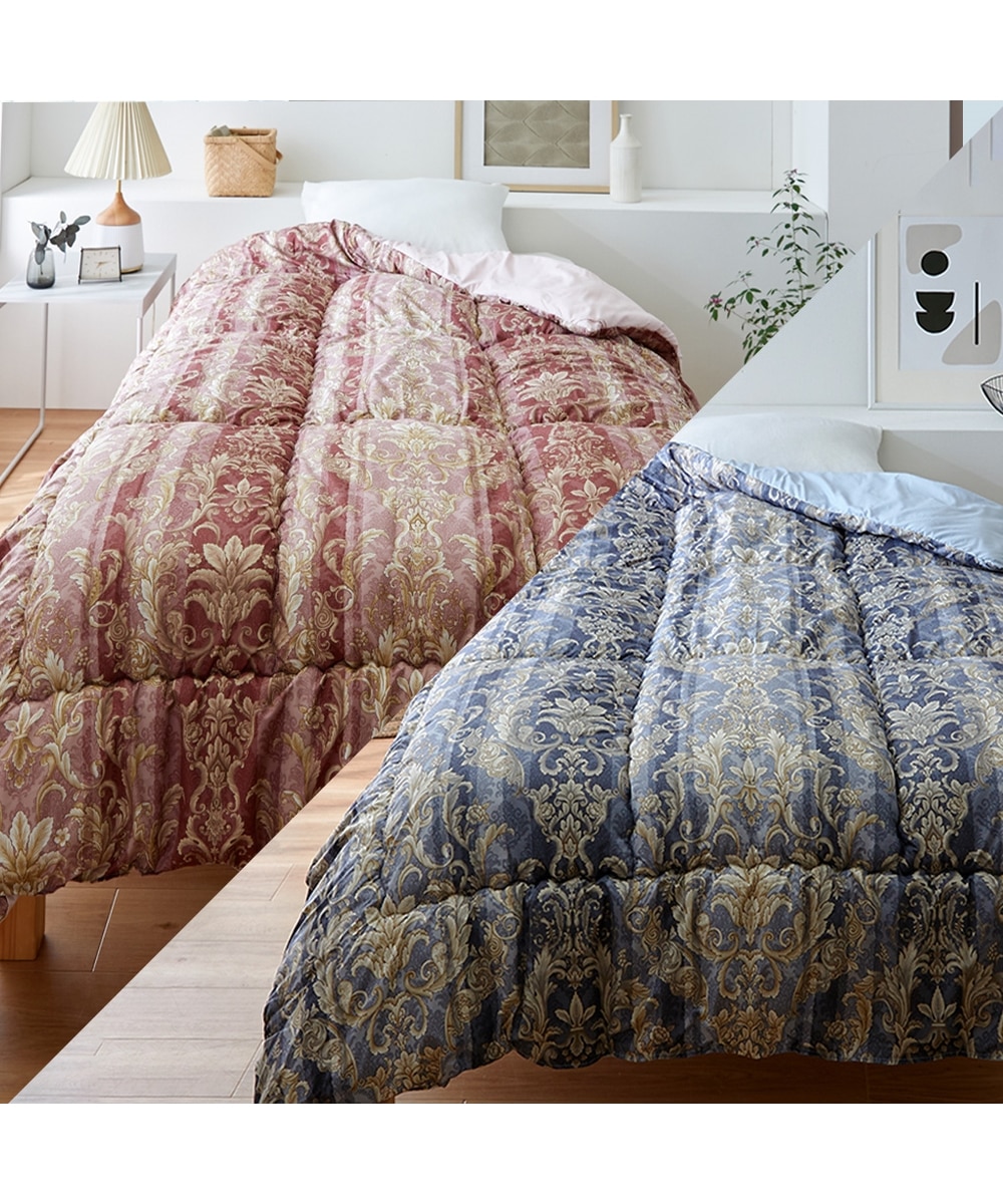 日本製】フランス産羊毛混のふっくら掛け布団（抗菌防臭・防ダニわた