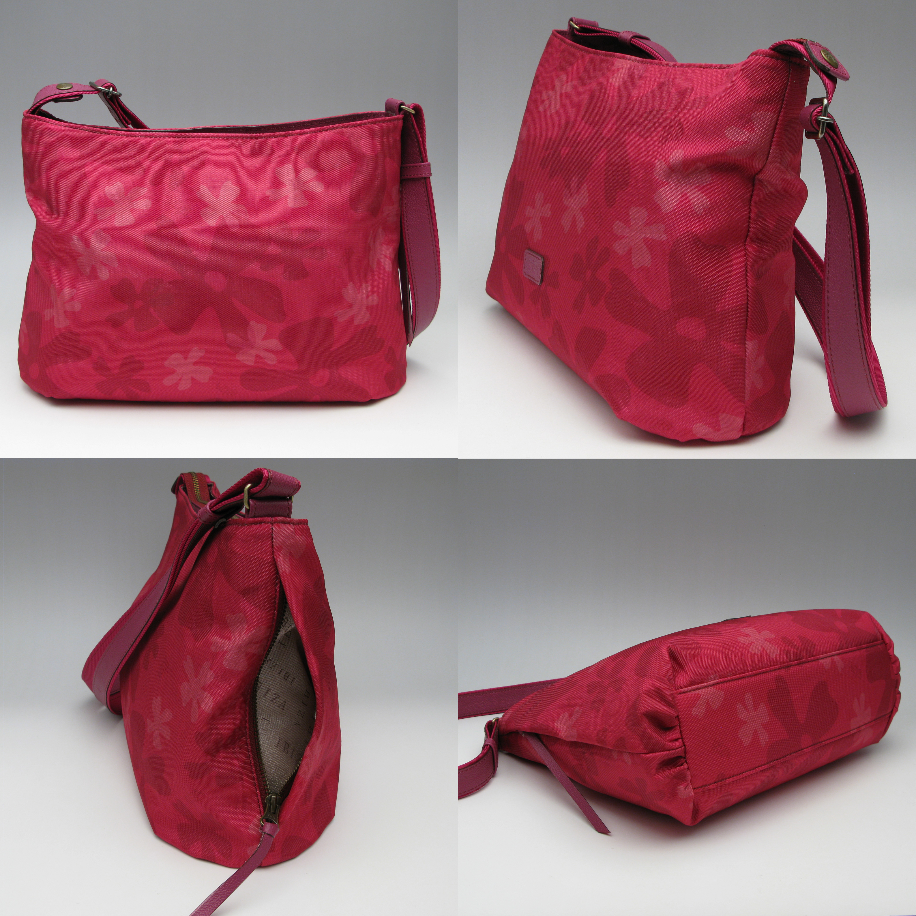 IBIZA（イビサ）ナイロン花柄ショルダーバッグ