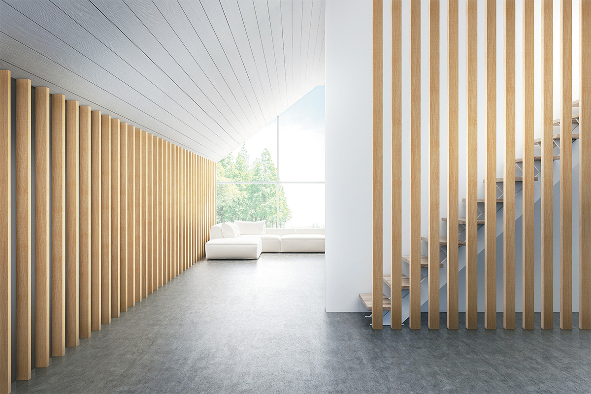 Louver series Namiki｜イクスクラッシーウッド | 無垢・複合