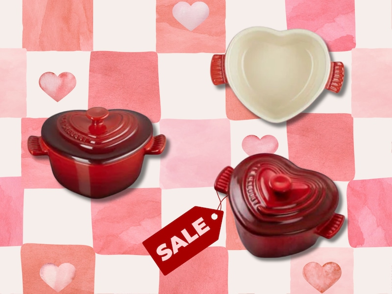 Start Valentine's Day early with Le Creuset's $20 heart-shaped