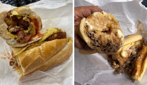 Fat sandwich showdown: Jersey vs. LA! Who wins the Greasy Gauntlet