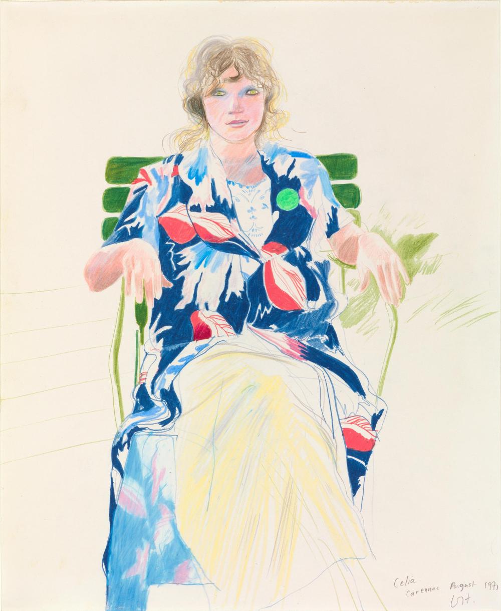 David Hockney: Drawing from Life - National Portrait Gallery