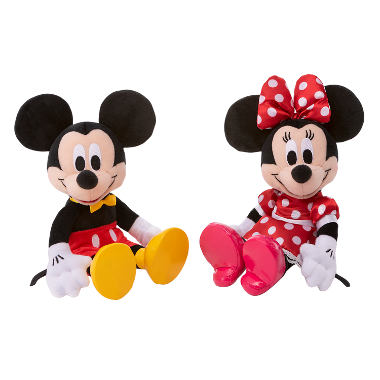 ミッキーマウス（ラブリー）＆ミニーマウス（ラブリー） | 祝電 | 電報