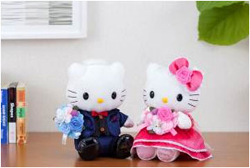 新たな慶祝用電報台紙「ハローキティ DENPO(ローズ)」等の販売開始