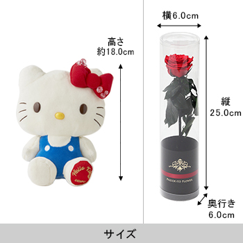 ハローキティ（メモリーズ）＜プリザーブドフラワー付き＞ 詳細 | NTT